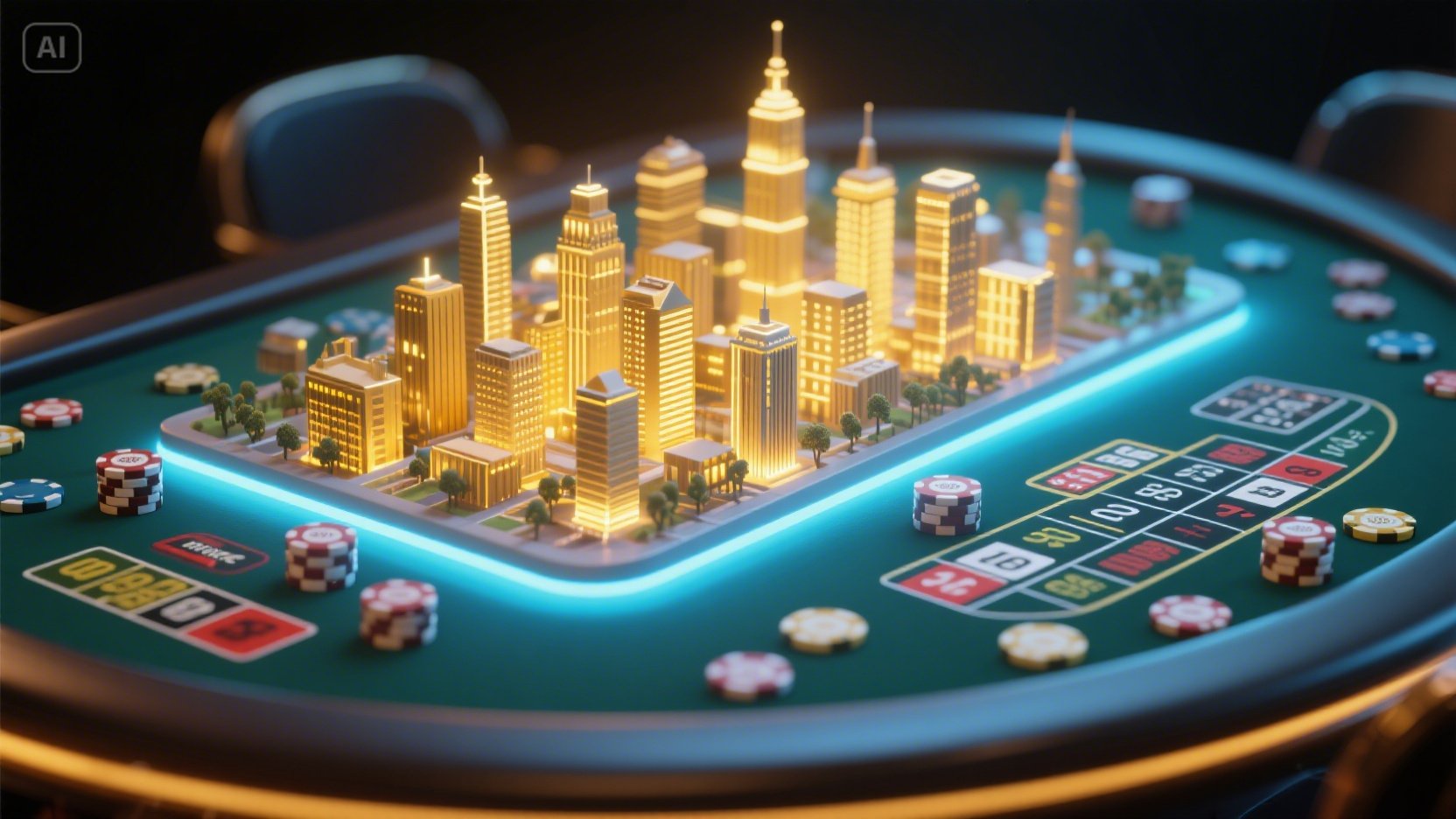 Casino Table Games desktop and mobile interfaces
